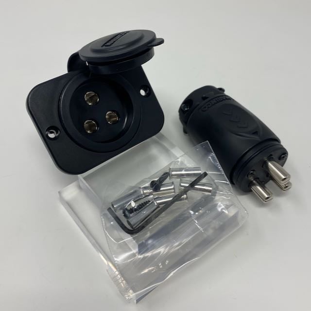 マリンコ　電源コネクタ　12VCPS3(ベビーデューティ対応) 新品 マリンコ製電源プラグ12VCPS3（頑丈タイプ） - EASTLAND MARINE